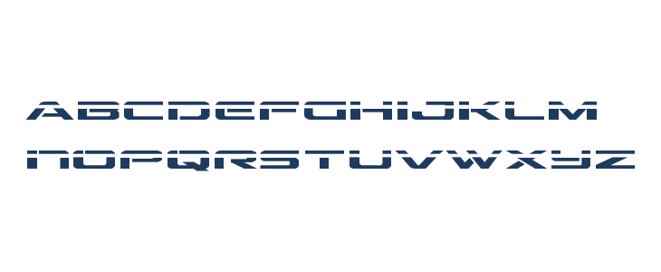 Outrider Laser Lowercase