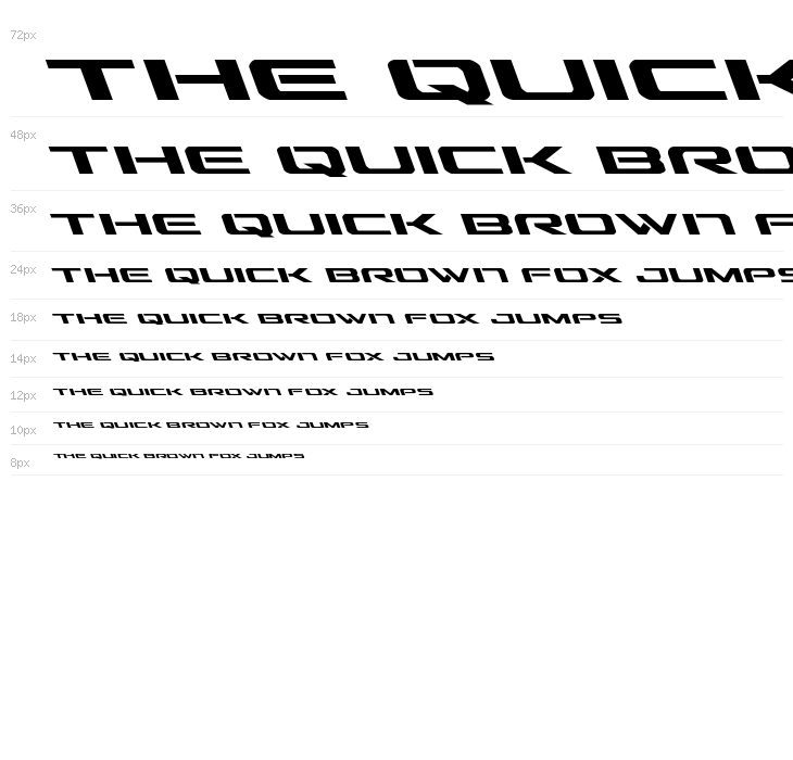 Outrider Leftalic Italic Waterfall