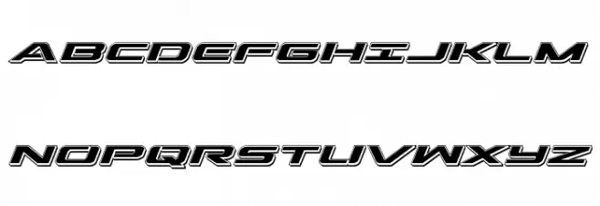 Outrider Punch Italic Italic Шрифта ВЕРХНИЙ