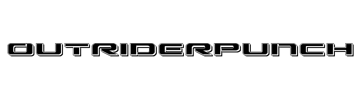 Outrider Punch Font