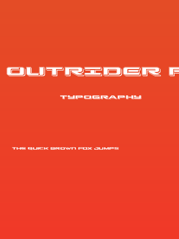 Outrider Punch Poster