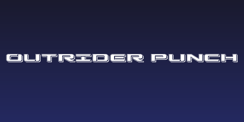 Outrider Punch Social Header