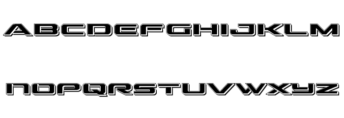 Outrider Punch Font LOWERCASE