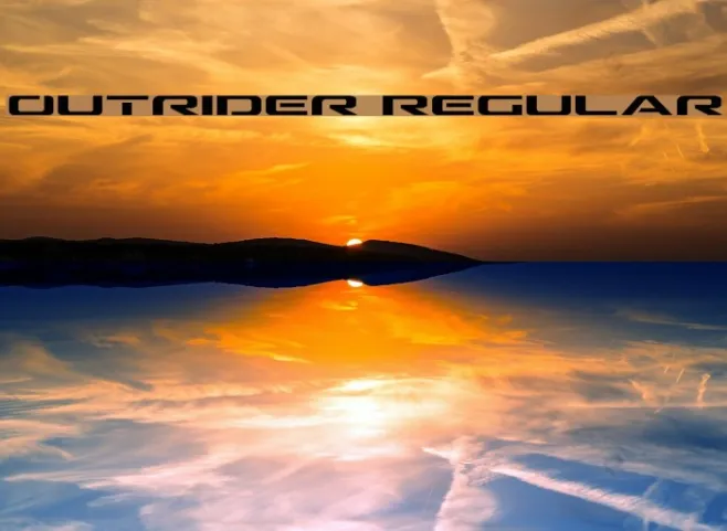 Outrider Regular Example 2