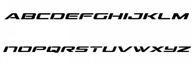 Outrider Semi-Bold Italic Semi-Bold Italic Schriftart Kleinbuchstaben