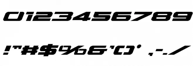 Outrider Semi-Condensed Bold Italic