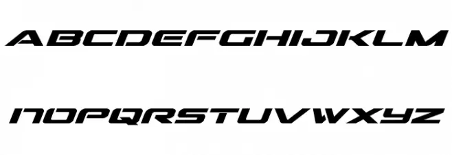 Outrider Semi-Condensed Bold Italic