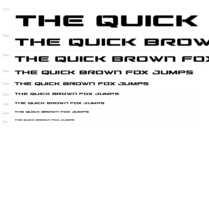 Outrider Semi-Condensed Bold Semi-Condensed Bold Waterfall