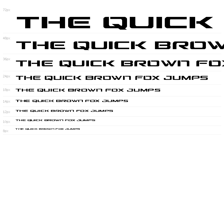 Outrider Semi-Condensed Semi-Condensed Waterfall