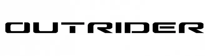 Outrider  Frei Schriftart Herunterladen