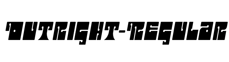 Outright-Regular  لخطوط تنزيل