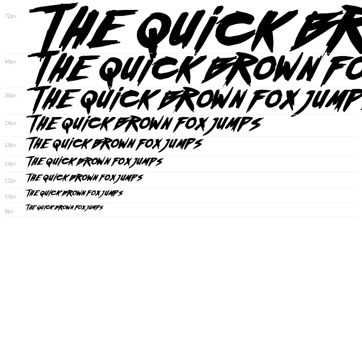 Outrun future Bold Italic Waterfall