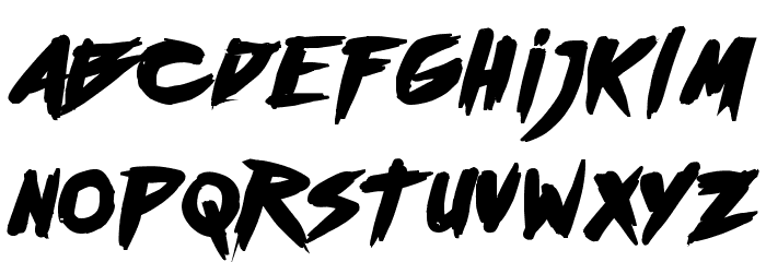Outrun future Bold Font LOWERCASE