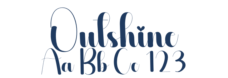 Outshine Font Preview