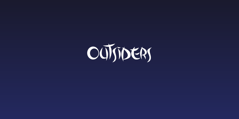 Outsiders Social Header