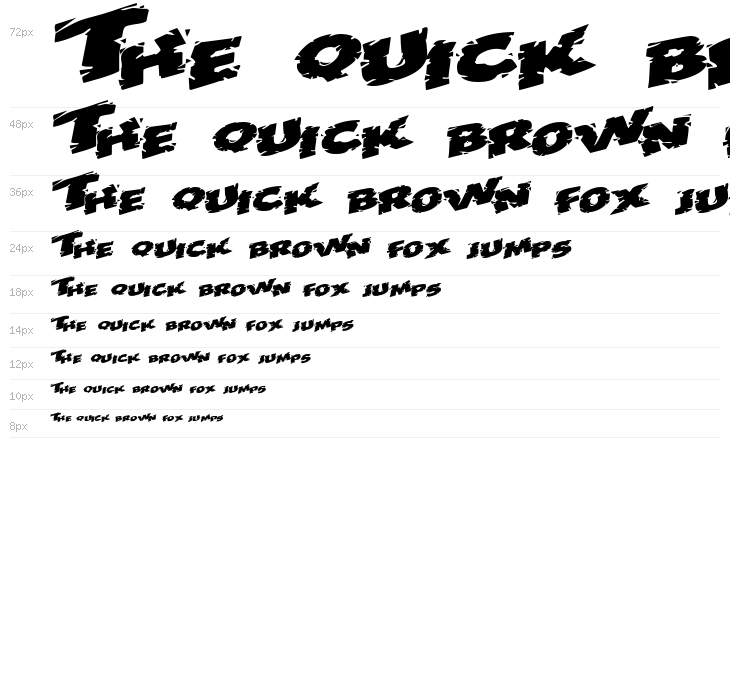 Outta Control Caps Bold Waterfall