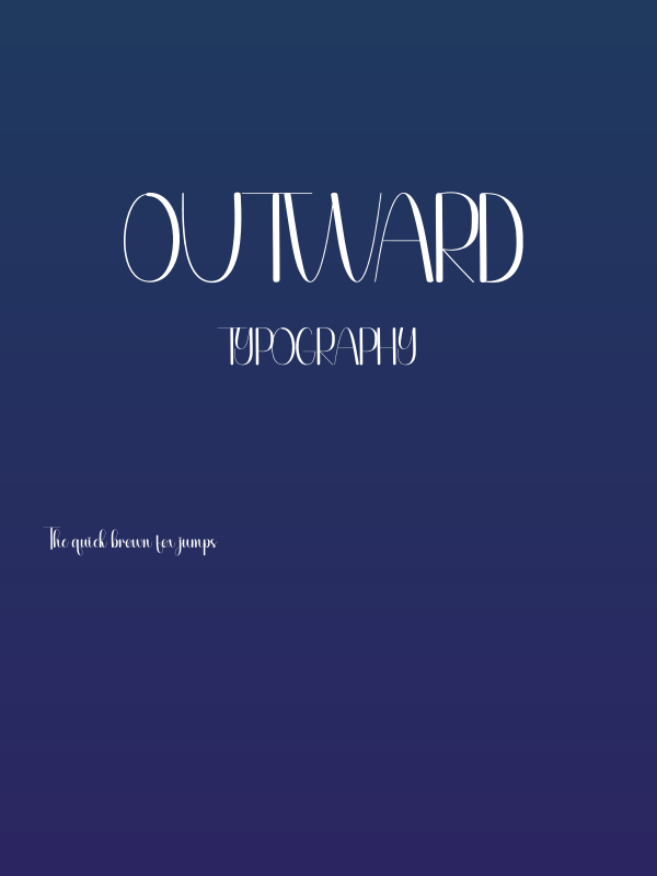 Outward Poster