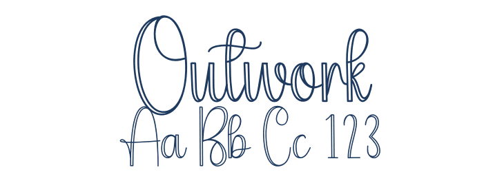 Outwork Font Preview