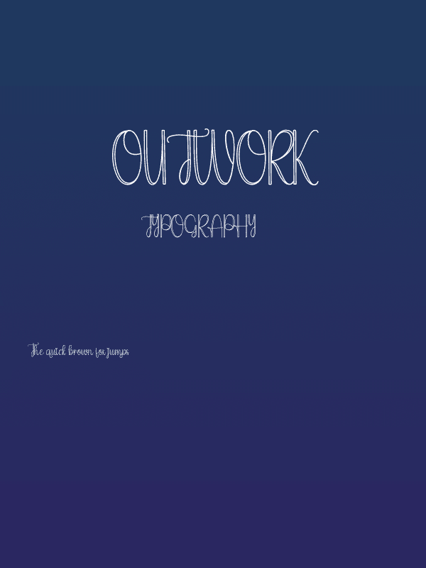 Outwork Poster