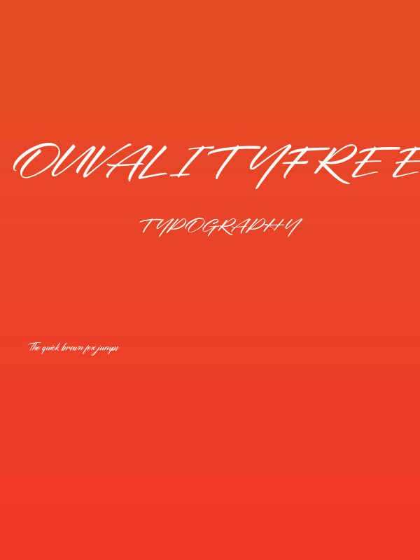 OuvalityFREE Poster