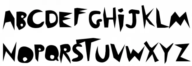 outback Font Litere mari