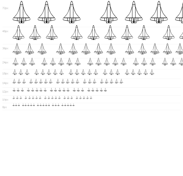 outer space Waterfall