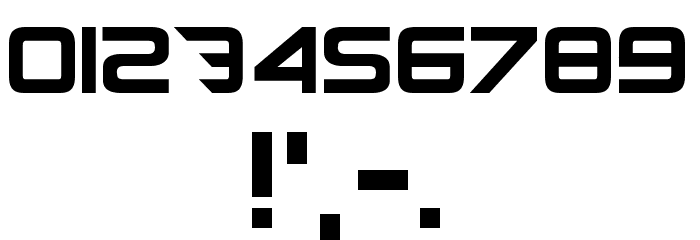 outerorbit Font OTHER CHARS