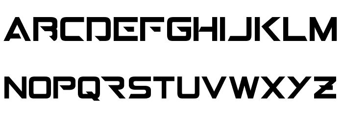 outerorbit Font LOWERCASE