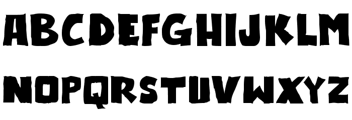 outlander Font LOWERCASE