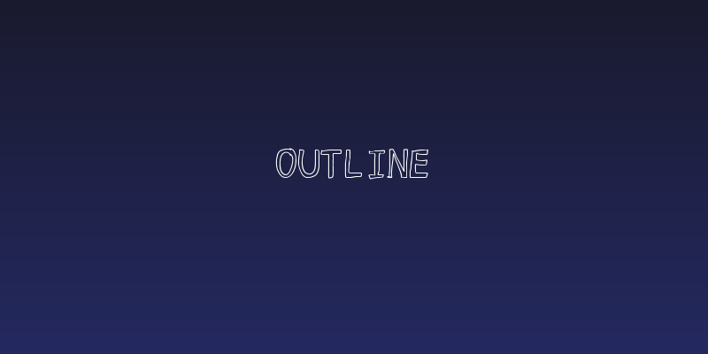 outline Social Header