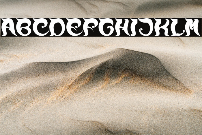 OVER THE MOUNTAIN Bold Example 3