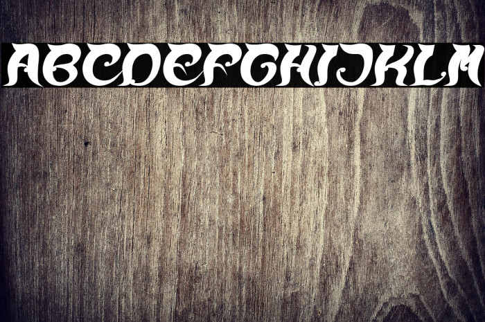 OVER THE MOUNTAIN-Italic Bold Italic Example 3