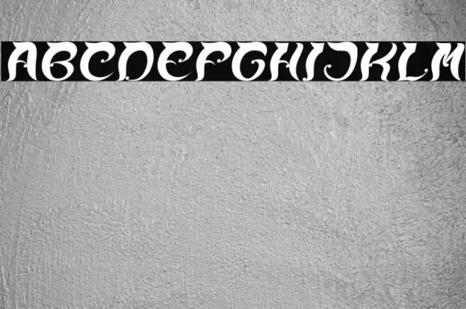 OVER THE MOUNTAIN Italic Font examples