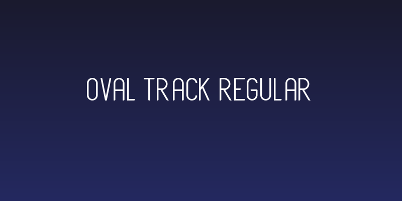 Oval Track Regular Social Header
