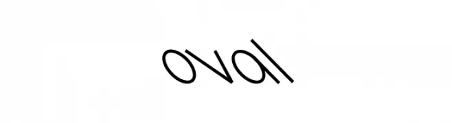 Oval  Fuentes Gratis Descargar