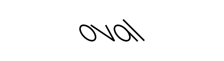 Oval  baixar fontes gratis