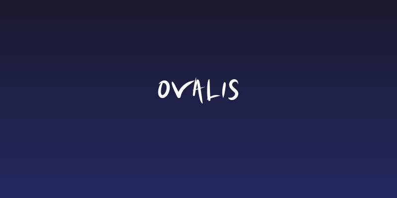 Ovalis Social Header