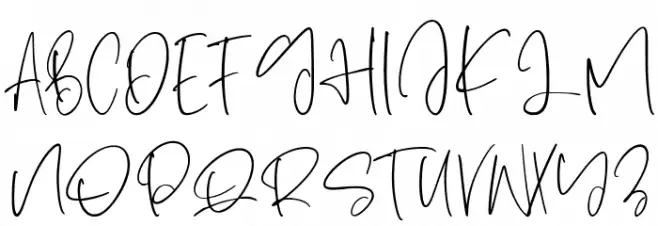 Ovation फ़ॉन्ट अपरकेस