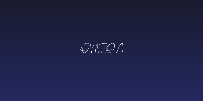 Ovation Social Header