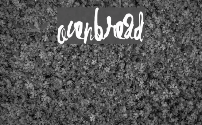 OvenBread Font examples