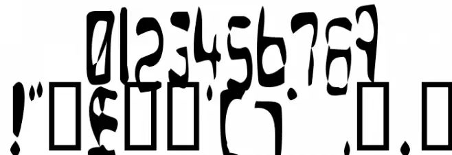 Over Expose Font OTHER CHARS