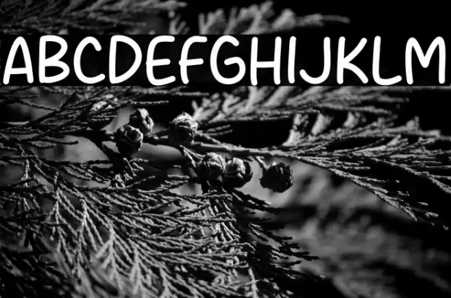 Over Light Font examples