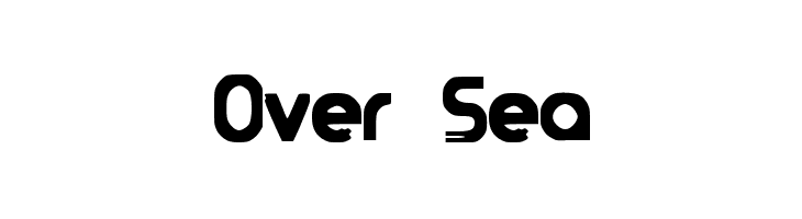 Over Sea  font caratteri gratis