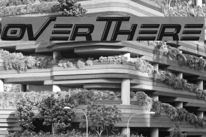 Over There Font examples