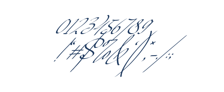 Over Thingking Italic Other Characters