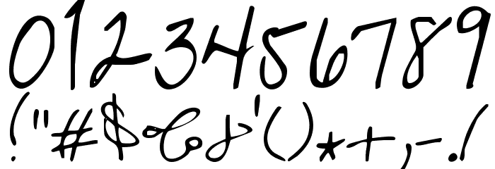 Over the Rainbow Font OTHER CHARS