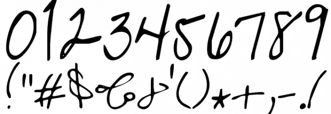 Over the Rainbow Font Alte caractere