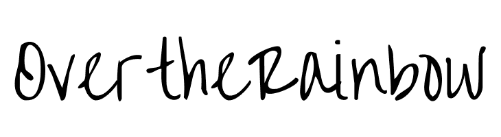 Over the Rainbow  لخطوط تنزيل