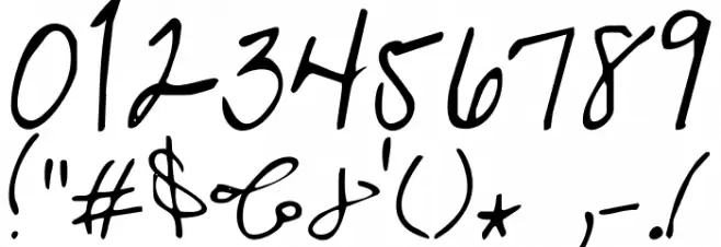 Over the Rainbow Font OTHER CHARS