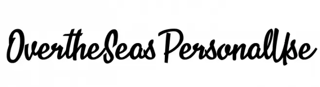 Over the Seas Personal Use   Fuentes Gratis Descargar